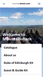 Mobile Screenshot of mountainshack.com